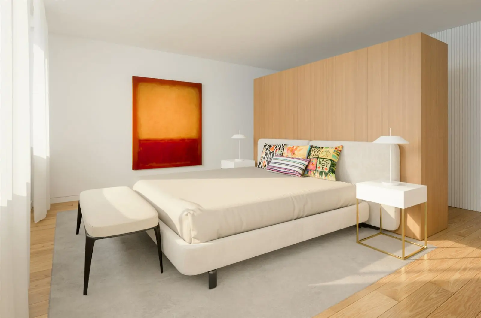 5 Bedroom Vila Lisbon River View Bedroom