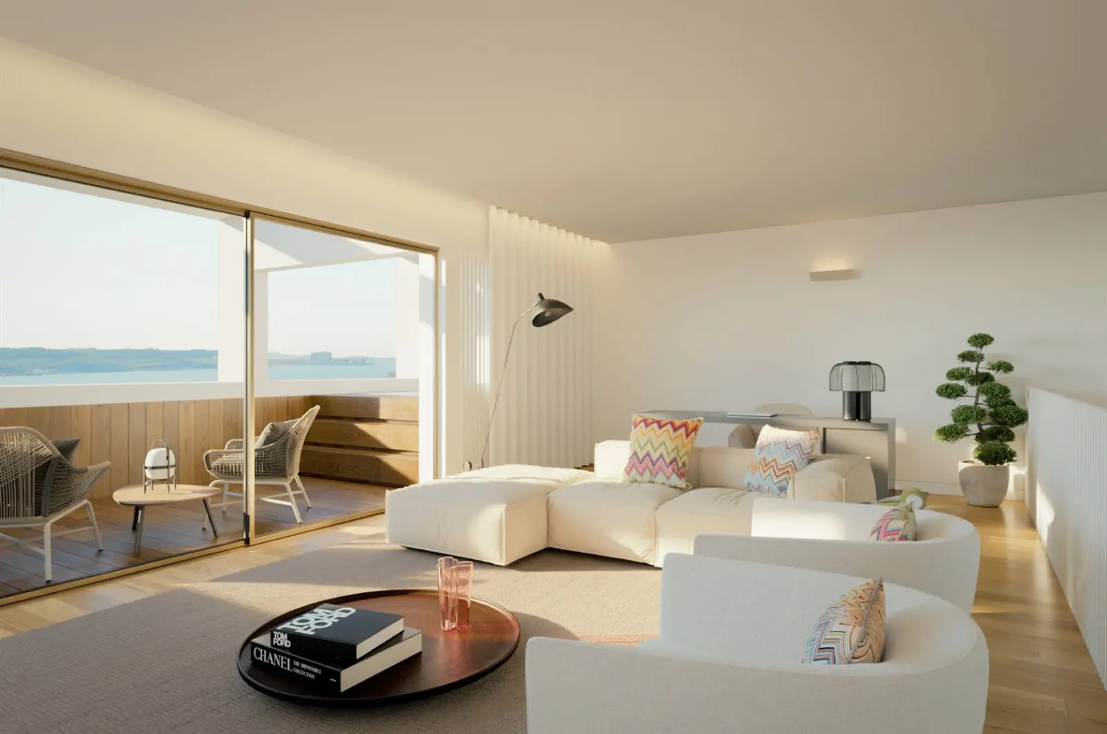 5 Bedroom Vila Lisbon River View Livingroom