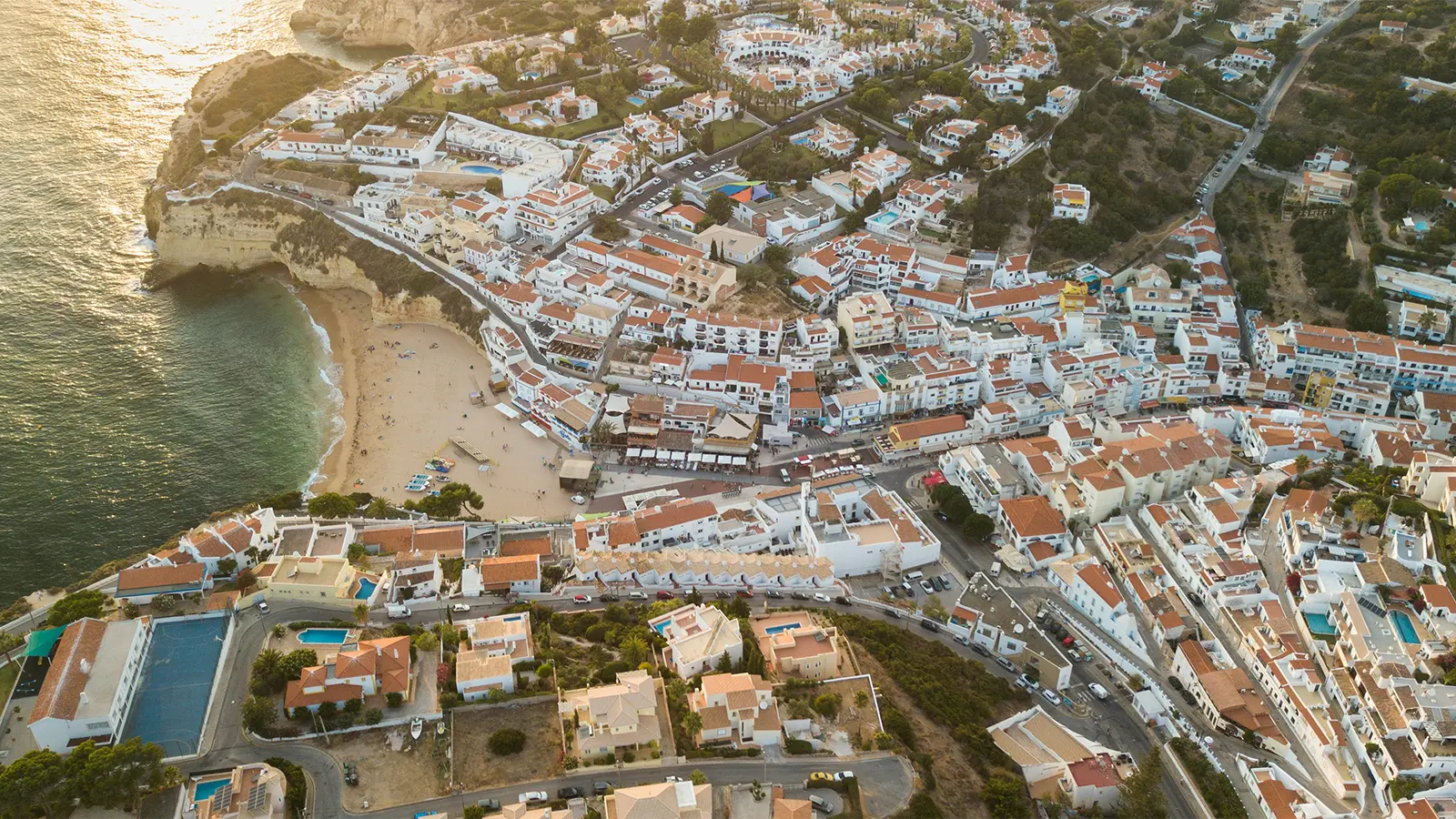 Algarve Beach Town