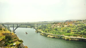 Arched Bridge Over Douro