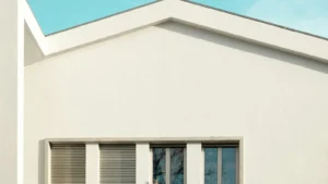 Modern White House Facade