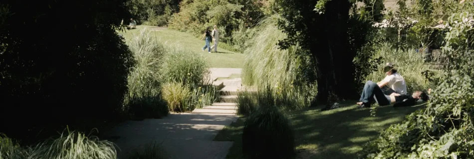 Rap 971 Featured People Lounging In Lush Garden