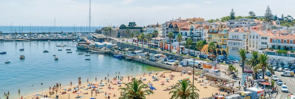 Cascais Beach In Portugal